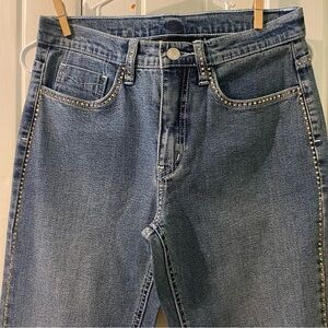 CHRISTINE ALEXANDER bling jeans size 4 NWOT
